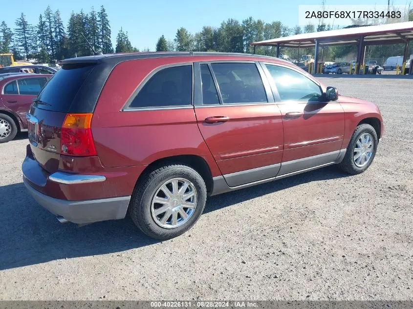 2007 Chrysler Pacifica Touring VIN: 2A8GF68X17R334483 Lot: 40226131