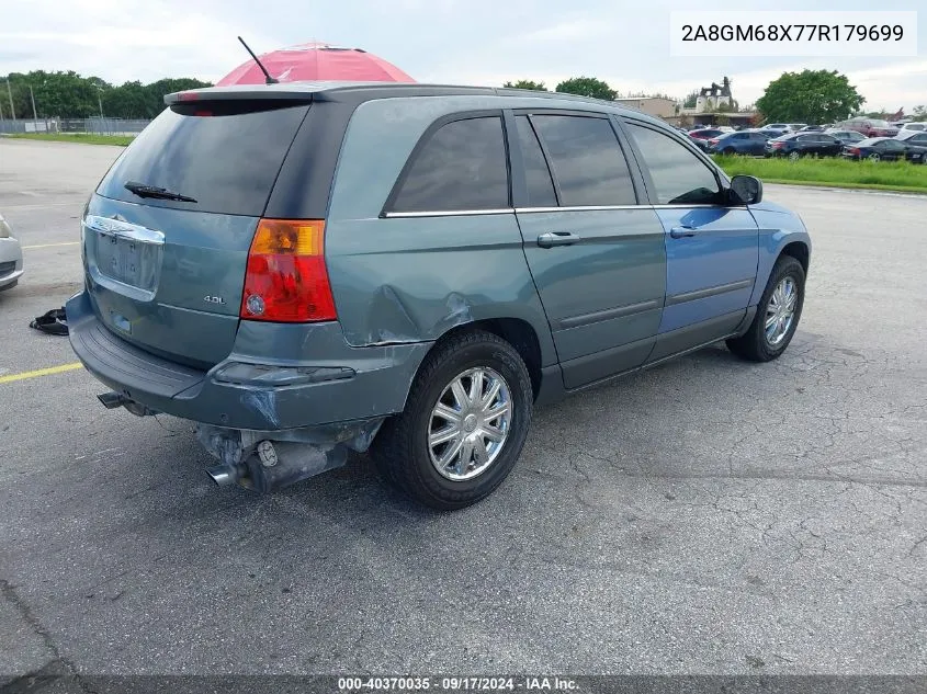 2007 Chrysler Pacifica Touring VIN: 2A8GM68X77R179699 Lot: 40370035