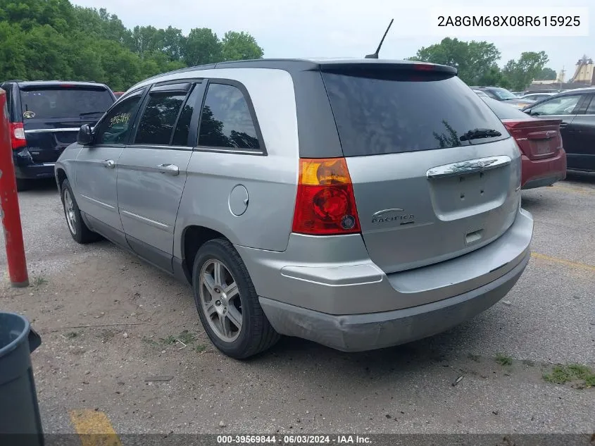 2A8GM68X08R615925 2008 Chrysler Pacifica Touring