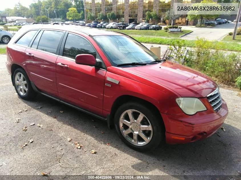 2008 Chrysler Pacifica Touring VIN: 2A8GM68X28R635982 Lot: 40422606