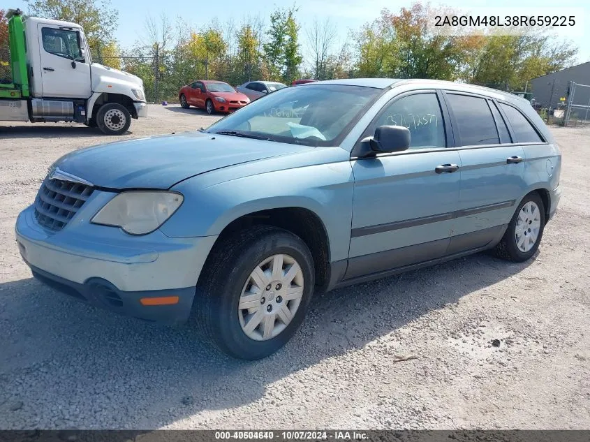 2008 Chrysler Pacifica Lx VIN: 2A8GM48L38R659225 Lot: 40504640