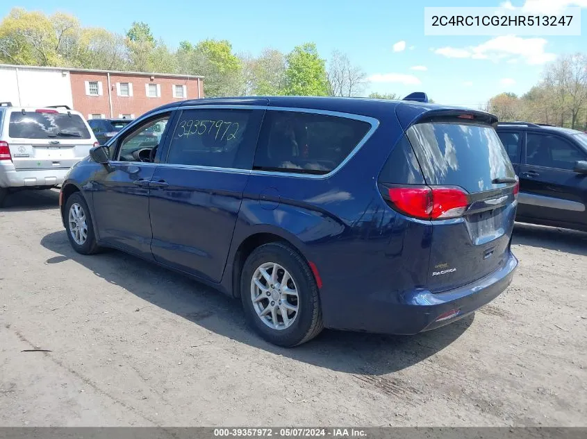 2017 Chrysler Pacifica Lx VIN: 2C4RC1CG2HR513247 Lot: 39357972