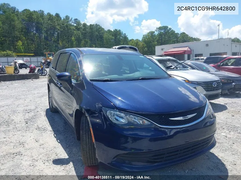 2017 Chrysler Pacifica Lx VIN: 2C4RC1CG9HR642800 Lot: 40138511