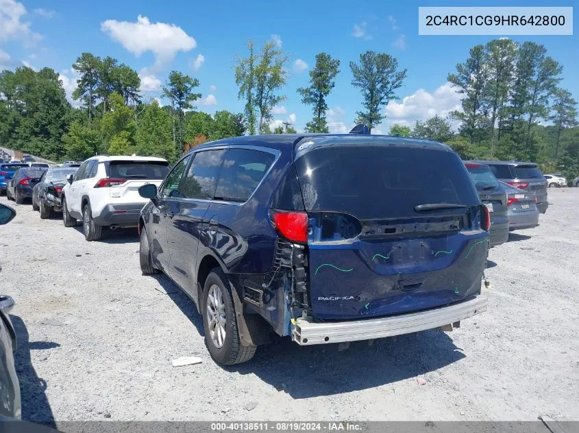 2017 Chrysler Pacifica Lx VIN: 2C4RC1CG9HR642800 Lot: 40138511