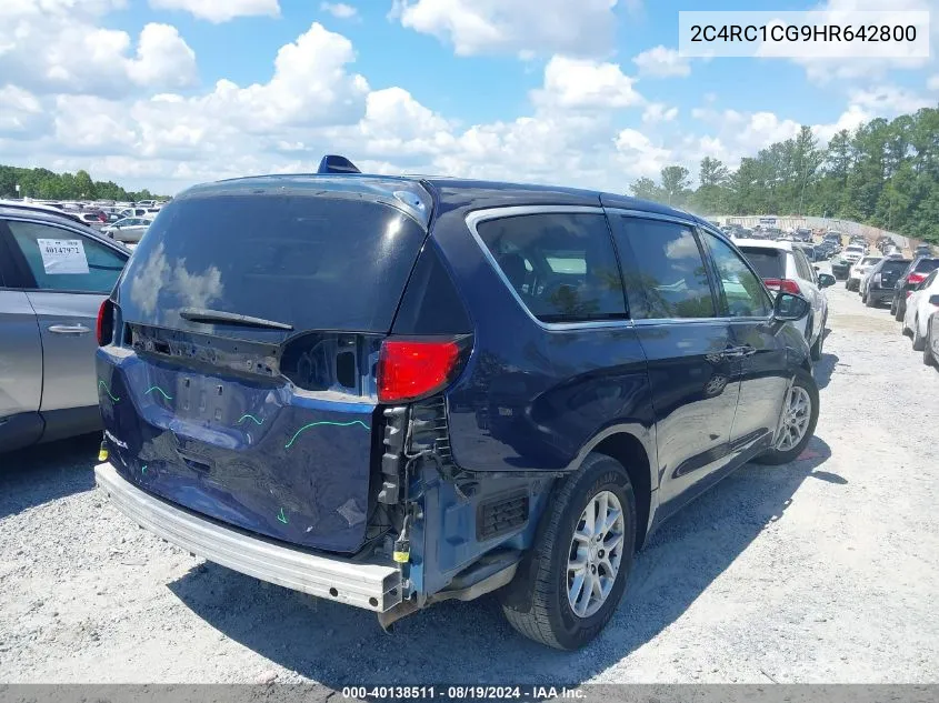 2017 Chrysler Pacifica Lx VIN: 2C4RC1CG9HR642800 Lot: 40138511