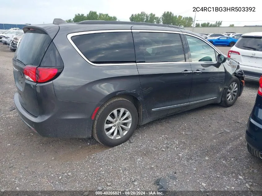 2017 Chrysler Pacifica Touring-L VIN: 2C4RC1BG3HR503392 Lot: 40205821