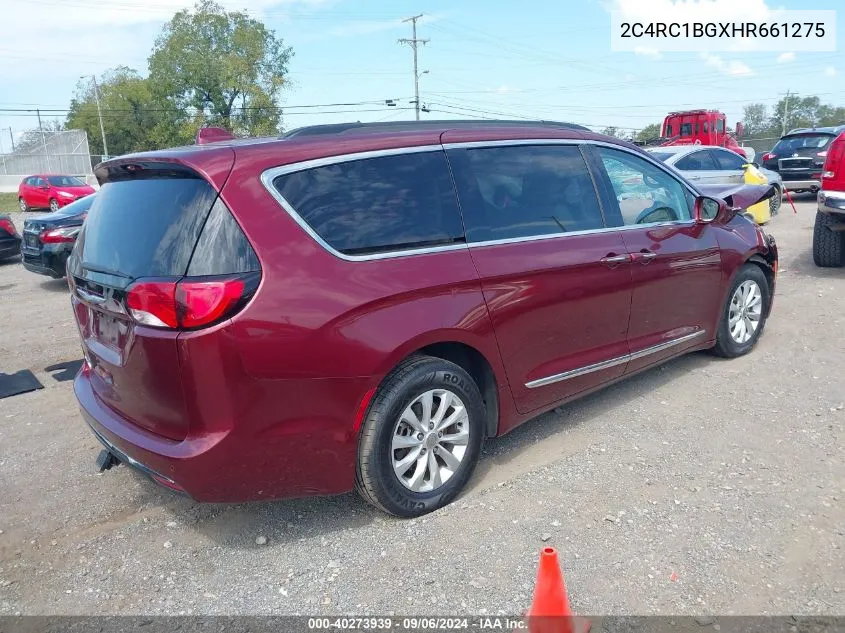 2017 Chrysler Pacifica Touring-L VIN: 2C4RC1BGXHR661275 Lot: 40273939