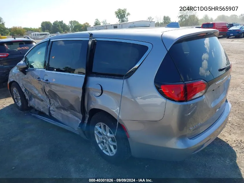 2C4RC1DG5HR565907 2017 Chrysler Pacifica Touring