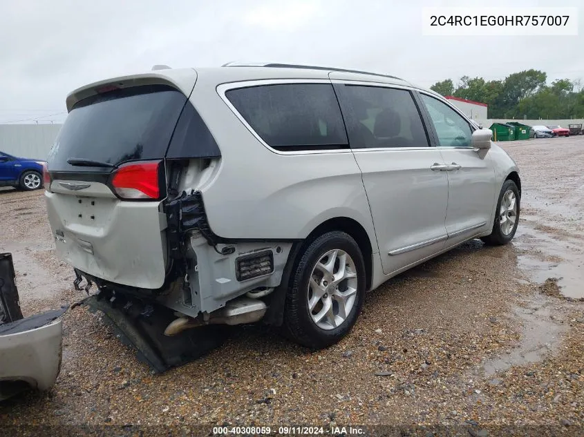 2017 Chrysler Pacifica Touring-L Plus VIN: 2C4RC1EG0HR757007 Lot: 40308059