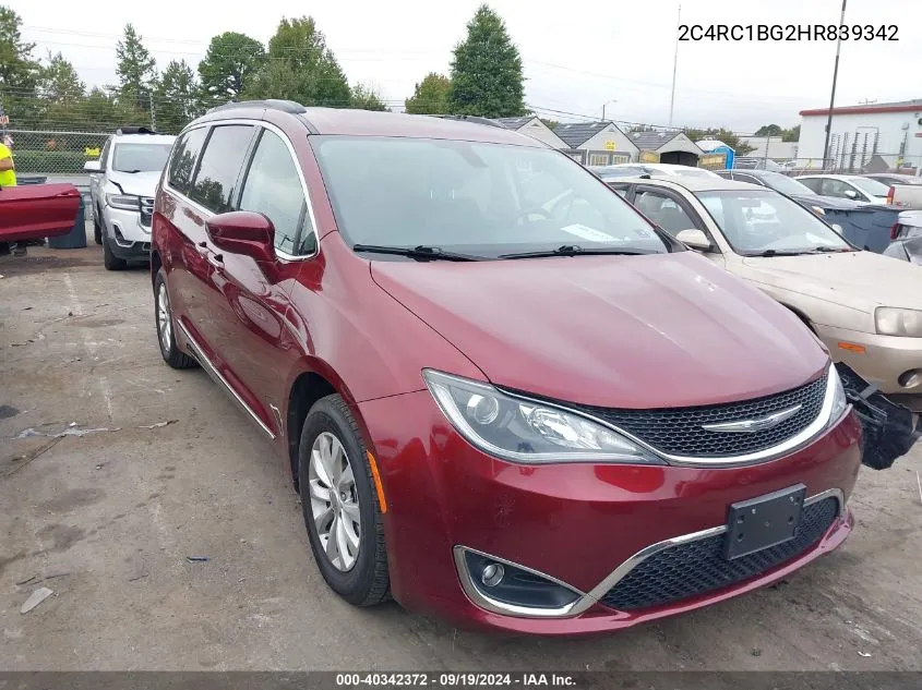 2C4RC1BG2HR839342 2017 Chrysler Pacifica Touring-L