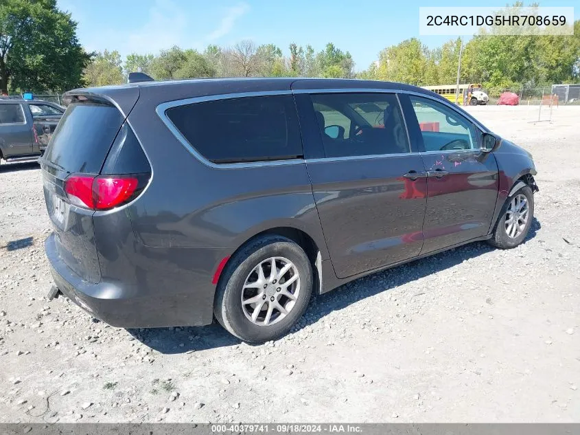 2C4RC1DG5HR708659 2017 Chrysler Pacifica Touring