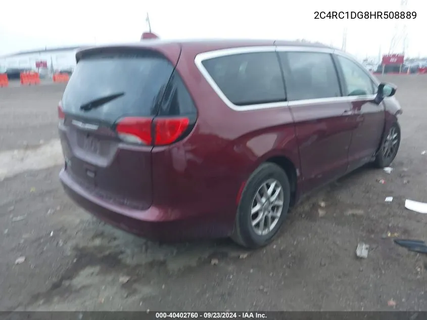 2C4RC1DG8HR508889 2017 Chrysler Pacifica Touring