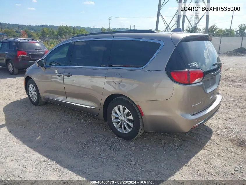 2017 Chrysler Pacifica Touring-L VIN: 2C4RC1BGXHR535000 Lot: 40403179