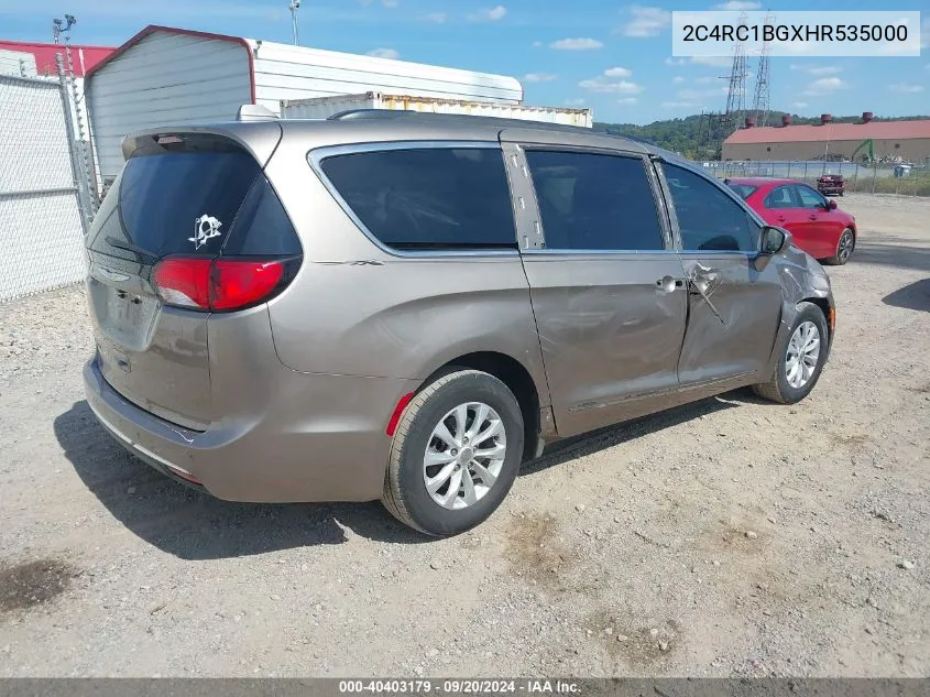 2017 Chrysler Pacifica Touring-L VIN: 2C4RC1BGXHR535000 Lot: 40403179