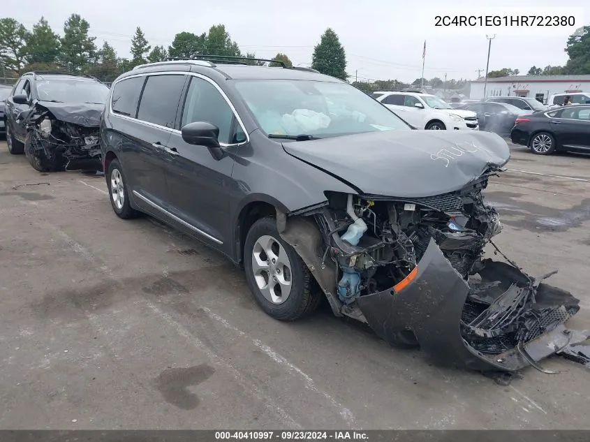 2017 Chrysler Pacifica Touring-L Plus VIN: 2C4RC1EG1HR722380 Lot: 40410997