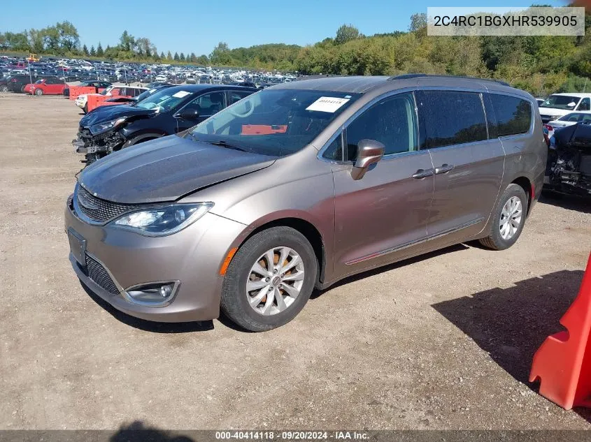 2C4RC1BGXHR539905 2017 Chrysler Pacifica Touring-L