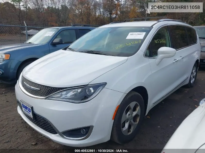 2017 Chrysler Pacifica Touring-L Plus VIN: 2C4RC1EG3HR811058 Lot: 40532861