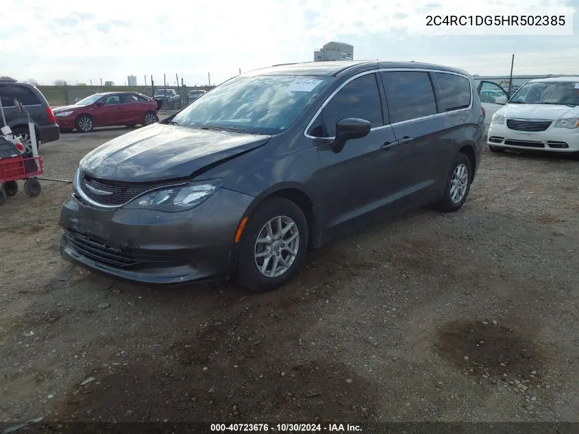 2017 Chrysler Pacifica Touring VIN: 2C4RC1DG5HR502385 Lot: 40723676