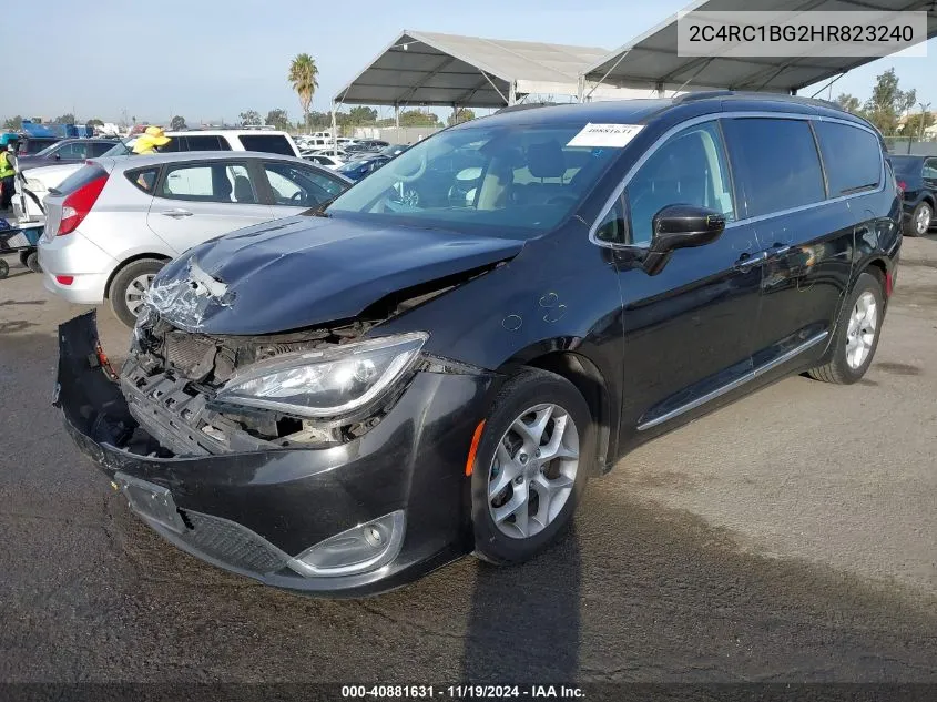 2017 Chrysler Pacifica Touring-L VIN: 2C4RC1BG2HR823240 Lot: 40881631