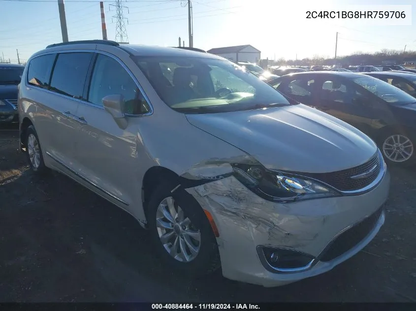 2017 Chrysler Pacifica Touring-L VIN: 2C4RC1BG8HR759706 Lot: 40884464