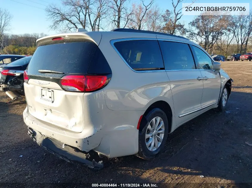 2017 Chrysler Pacifica Touring-L VIN: 2C4RC1BG8HR759706 Lot: 40884464