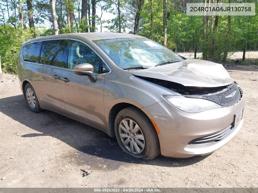 2018 Chrysler Pacifica L VIN: 2C4RC1AG6JR130758 Lot: 39263523