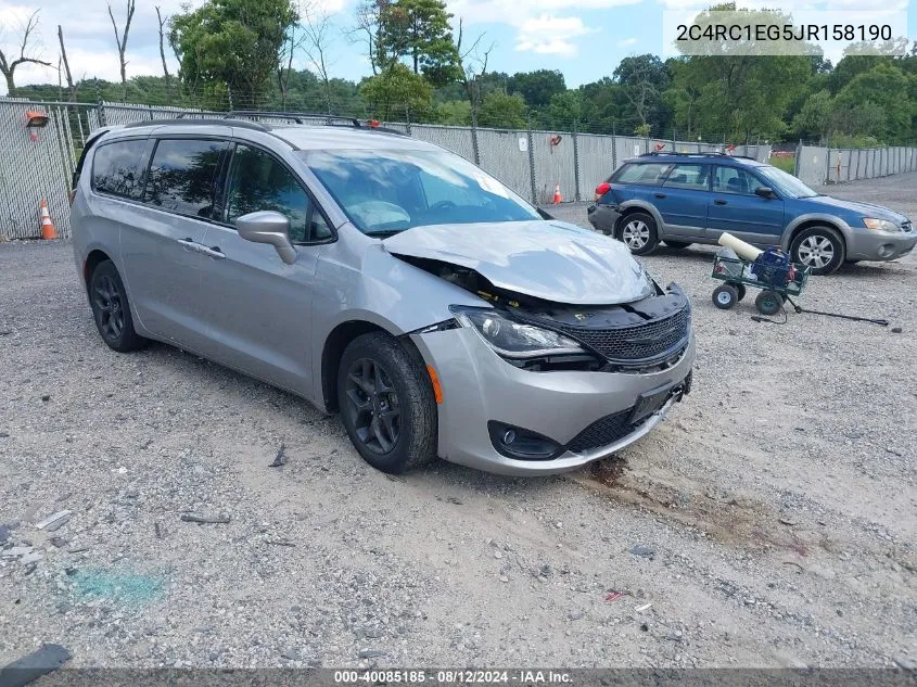 2018 Chrysler Pacifica Touring L Plus VIN: 2C4RC1EG5JR158190 Lot: 40085185