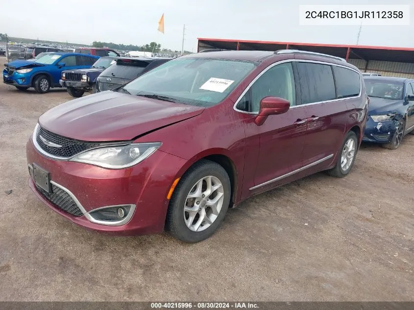 2018 Chrysler Pacifica Touring L VIN: 2C4RC1BG1JR112358 Lot: 40215996