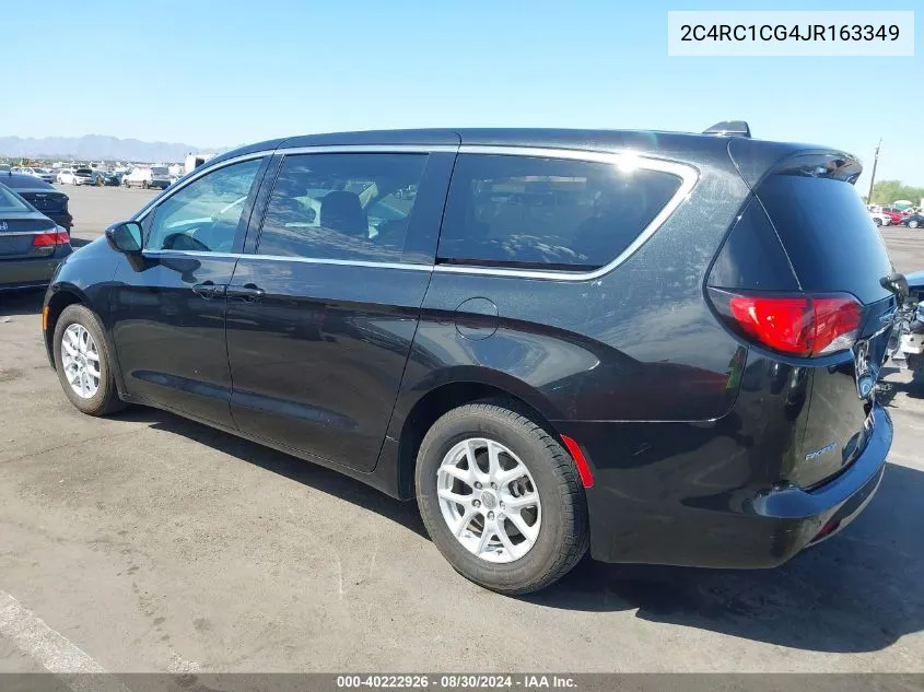 2018 Chrysler Pacifica Lx VIN: 2C4RC1CG4JR163349 Lot: 40222926