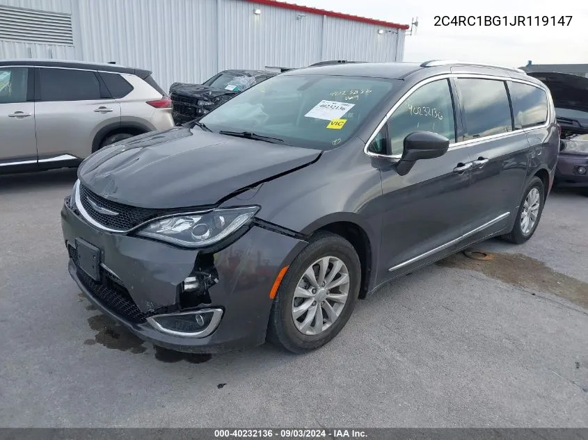 2018 Chrysler Pacifica Touring L VIN: 2C4RC1BG1JR119147 Lot: 40232136