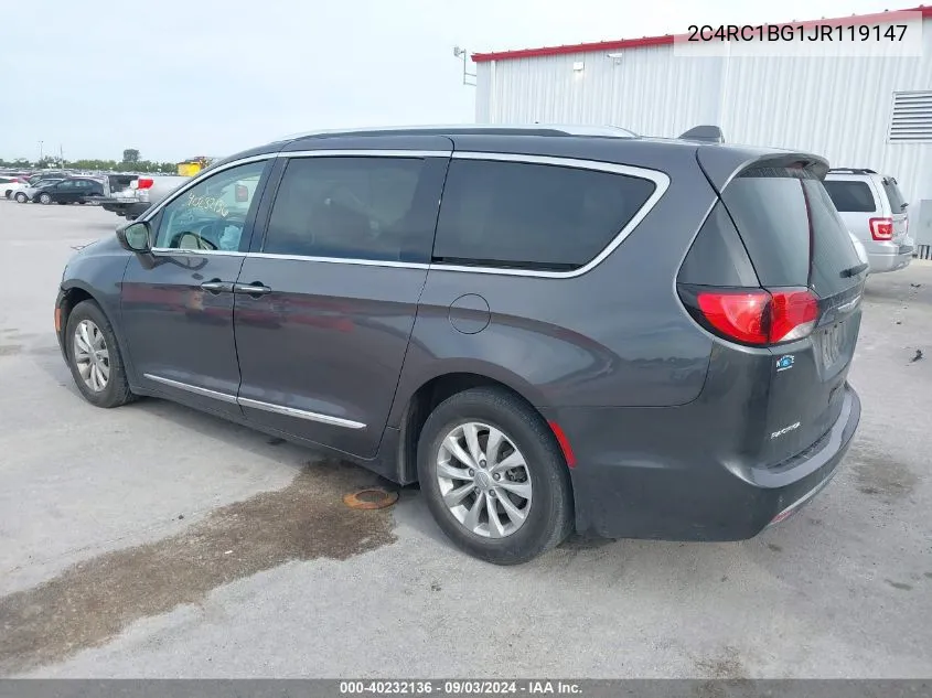 2018 Chrysler Pacifica Touring L VIN: 2C4RC1BG1JR119147 Lot: 40232136