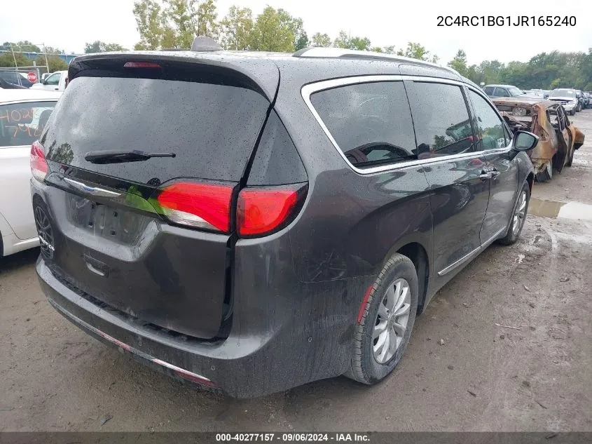 2018 Chrysler Pacifica Touring L VIN: 2C4RC1BG1JR165240 Lot: 40277157