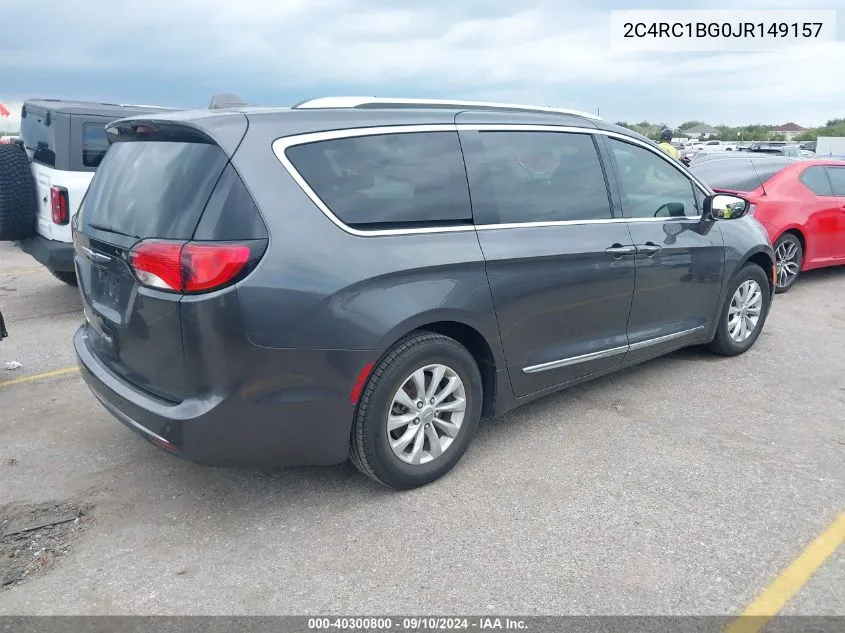 2018 Chrysler Pacifica Touring L VIN: 2C4RC1BG0JR149157 Lot: 40300800