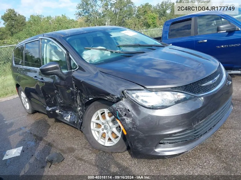 2C4RC1DG4JR177749 2018 Chrysler Pacifica Touring