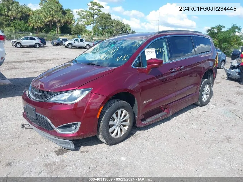 2018 Chrysler Pacifica Touring Plus VIN: 2C4RC1FG0JR234445 Lot: 40319889