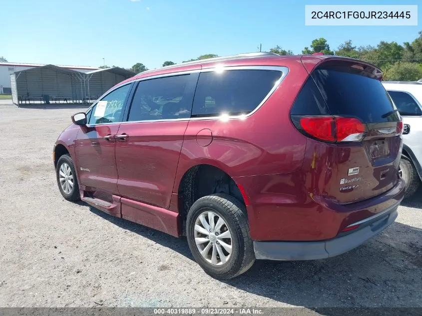 2018 Chrysler Pacifica Touring Plus VIN: 2C4RC1FG0JR234445 Lot: 40319889