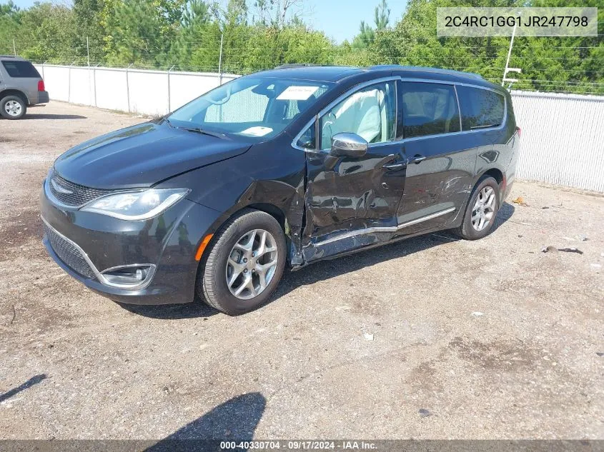 2C4RC1GG1JR247798 2018 Chrysler Pacifica Limited