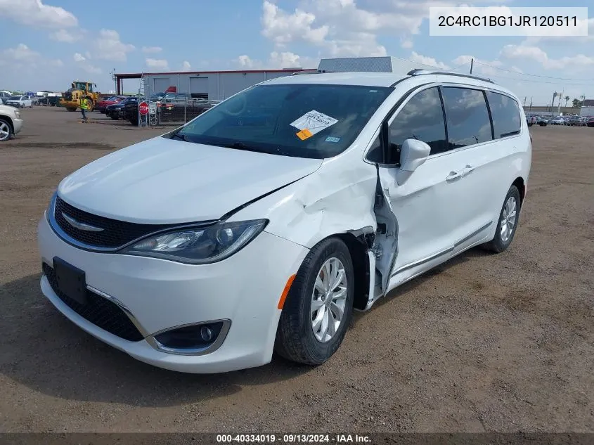 2C4RC1BG1JR120511 2018 Chrysler Pacifica Touring L