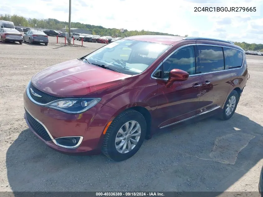 2018 Chrysler Pacifica Touring L VIN: 2C4RC1BG0JR279665 Lot: 40336389