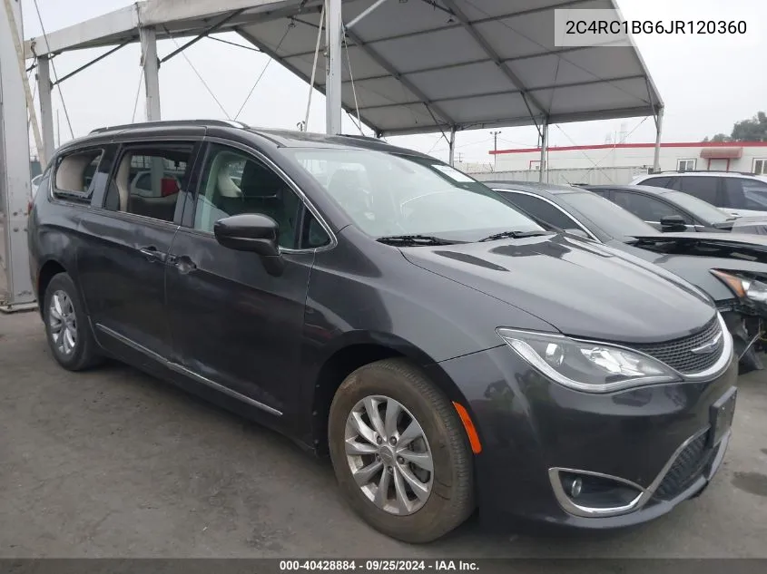 2018 Chrysler Pacifica Touring L VIN: 2C4RC1BG6JR120360 Lot: 40428884