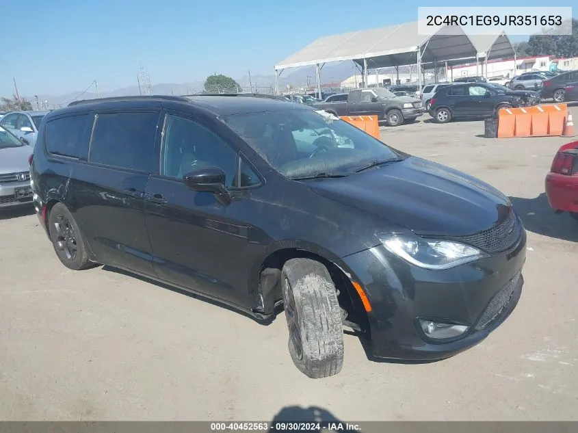 2018 Chrysler Pacifica Touring L Plus VIN: 2C4RC1EG9JR351653 Lot: 40452563