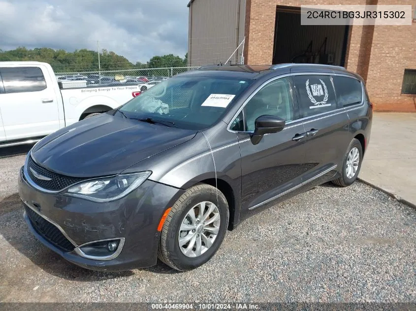 2018 Chrysler Pacifica Touring L VIN: 2C4RC1BG3JR315302 Lot: 40469904