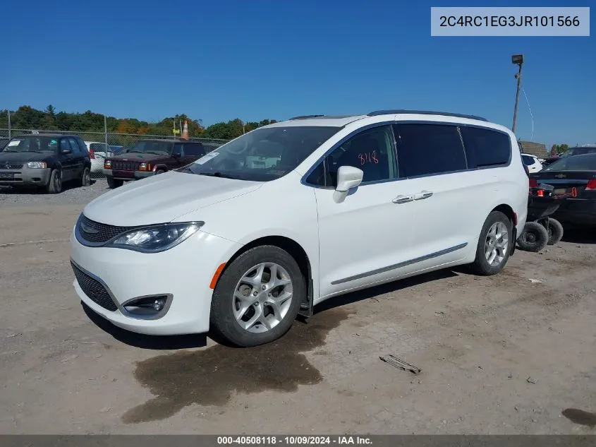 2018 Chrysler Pacifica Touring L Plus VIN: 2C4RC1EG3JR101566 Lot: 40508118