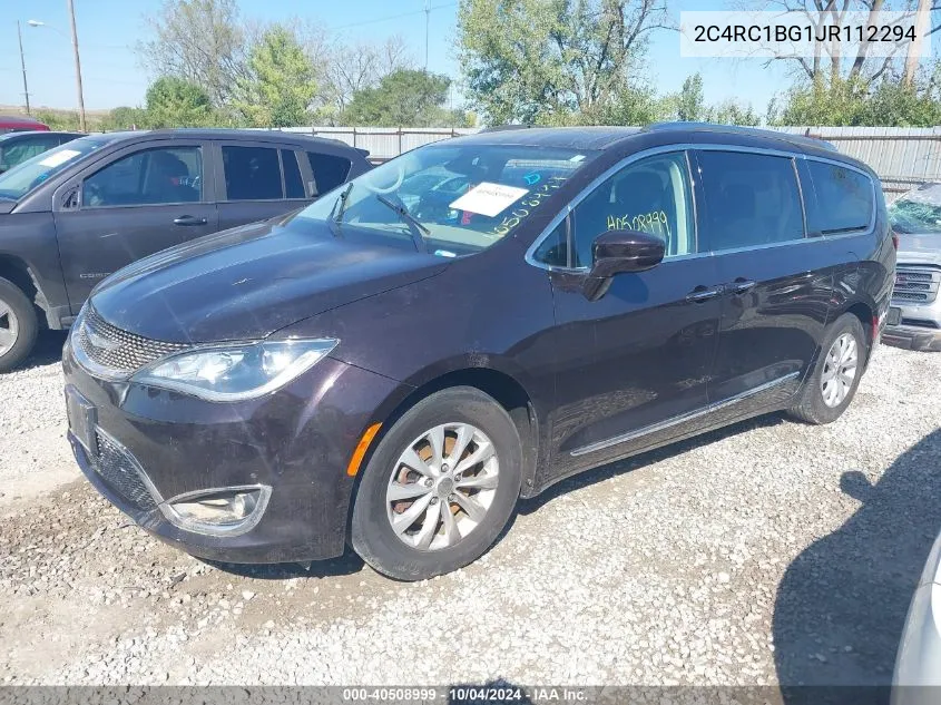 2018 Chrysler Pacifica Touring L VIN: 2C4RC1BG1JR112294 Lot: 40508999