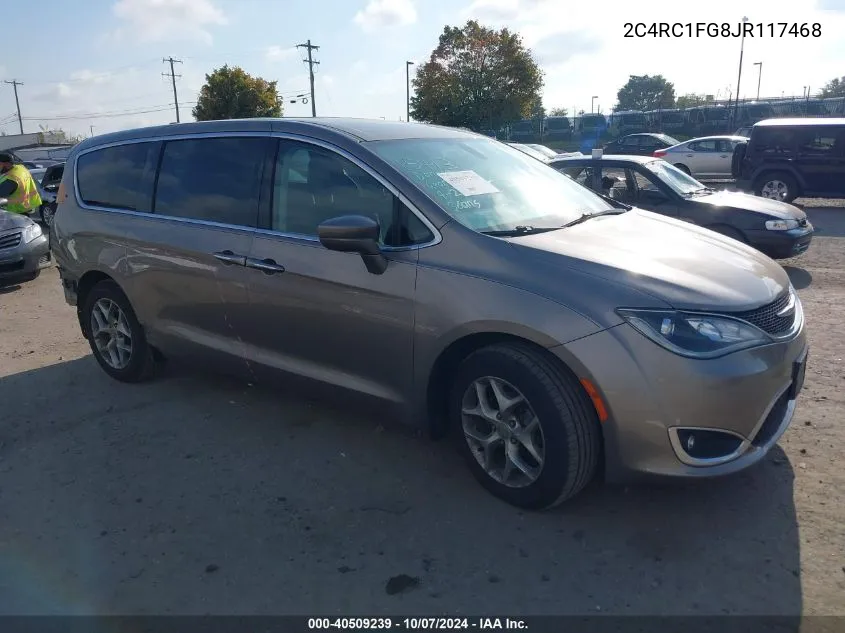 2018 Chrysler Pacifica Touring Plus VIN: 2C4RC1FG8JR117468 Lot: 40509239