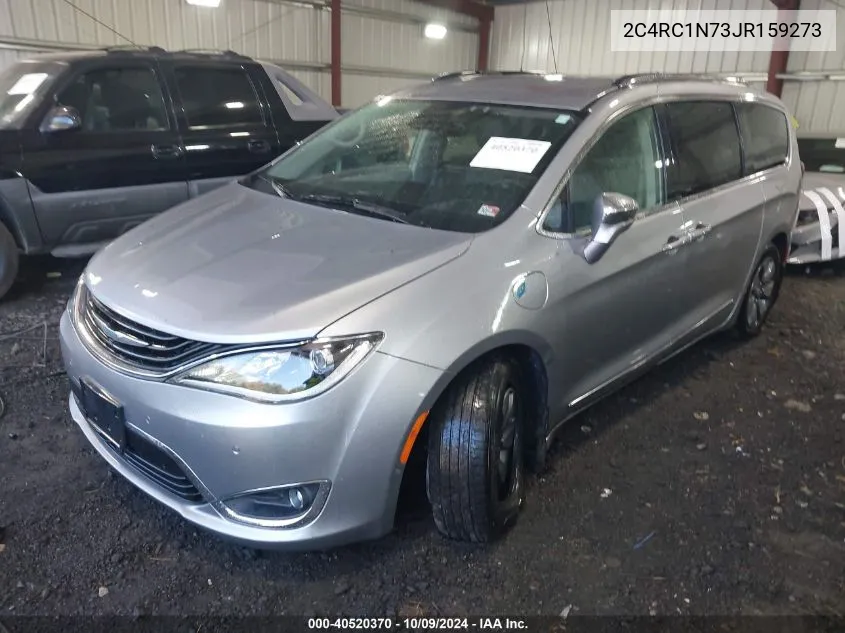 2018 Chrysler Pacifica Hybrid Limited VIN: 2C4RC1N73JR159273 Lot: 40756540