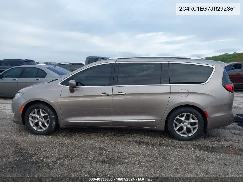 2018 Chrysler Pacifica Touring L Plus VIN: 2C4RC1EG7JR292361 Lot: 40535683