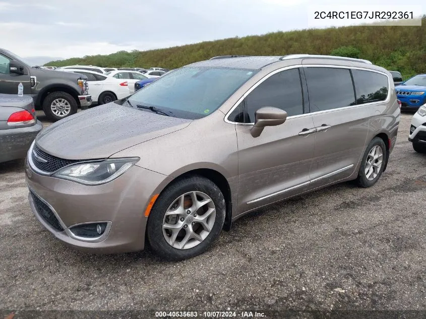 2018 Chrysler Pacifica Touring L Plus VIN: 2C4RC1EG7JR292361 Lot: 40535683