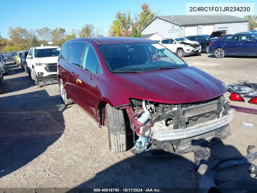 2018 Chrysler Pacifica Touring Plus VIN: 2C4RC1FG1JR234230 Lot: 40616750