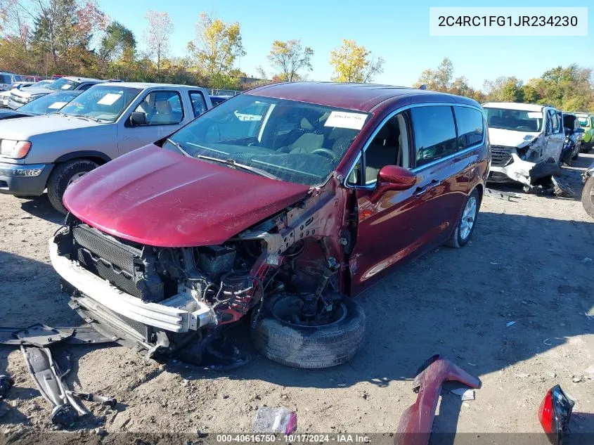 2018 Chrysler Pacifica Touring Plus VIN: 2C4RC1FG1JR234230 Lot: 40616750